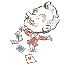 The man sticker it calmly sticker #13316795