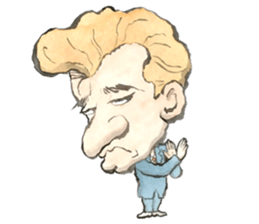 The man sticker it calmly sticker #13316797