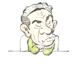 The man sticker it calmly sticker #13316799