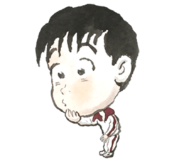 The man sticker it calmly sticker #13316806