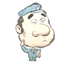 The man sticker it calmly sticker #13316811