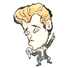 The man sticker it calmly sticker #13316813