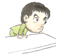 The man sticker it calmly sticker #13316818