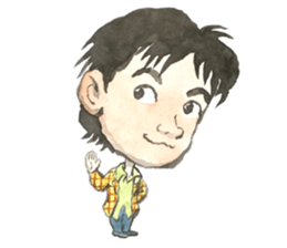 The man sticker it calmly sticker #13316821