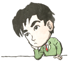 The man sticker it calmly sticker #13316823