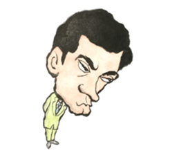 The man sticker it calmly sticker #13316826