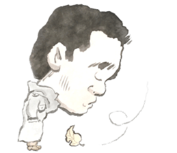 The man sticker it calmly sticker #13316829