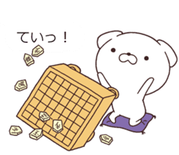 Daily Lives of cute white dogs special. sticker #13317053