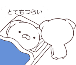 Daily Lives of cute white dogs special. sticker #13317064