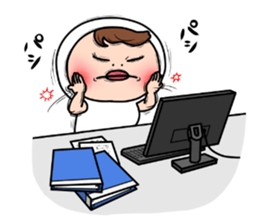 Shiromechan ~a female office worker~ sticker #13317235