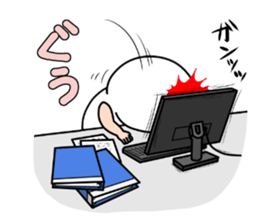 Shiromechan ~a female office worker~ sticker #13317236