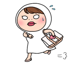 Shiromechan ~a female office worker~ sticker #13317237