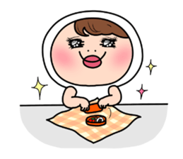 Shiromechan ~a female office worker~ sticker #13317239