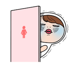 Shiromechan ~a female office worker~ sticker #13317240