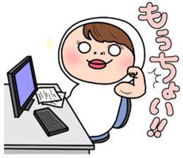 Shiromechan ~a female office worker~ sticker #13317247