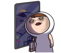 Shiromechan ~a female office worker~ sticker #13317260