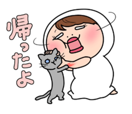 Shiromechan ~a female office worker~ sticker #13317263