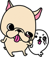 Frebull-chan & Azarashi-chan sticker #13317817