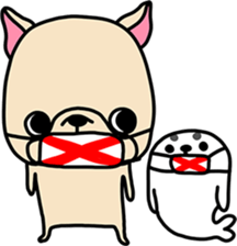 Frebull-chan & Azarashi-chan sticker #13317819