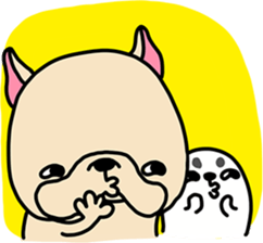 Frebull-chan & Azarashi-chan sticker #13317820