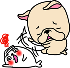 Frebull-chan & Azarashi-chan sticker #13317836