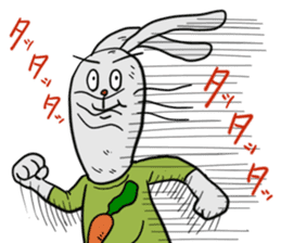 I am a rabbit!!!!!!! sticker #13318590