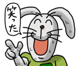 I am a rabbit!!!!!!! sticker #13318618