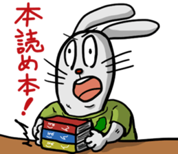 I am a rabbit!!!!!!! sticker #13318624