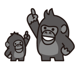 Chibi-istu Animal's family Sticker 1.5 sticker #13318680