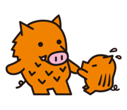 Chibi-istu Animal's family Sticker 1.5 sticker #13318687