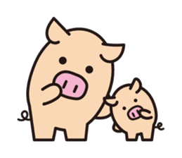 Chibi-istu Animal's family Sticker 1.5 sticker #13318688
