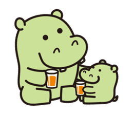Chibi-istu Animal's family Sticker 1.5 sticker #13318690
