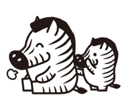 Chibi-istu Animal's family Sticker 1.5 sticker #13318698