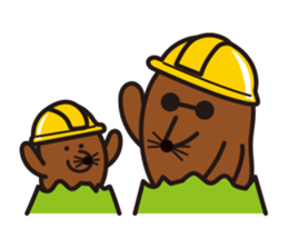 Chibi-istu Animal's family Sticker 1.5 sticker #13318700