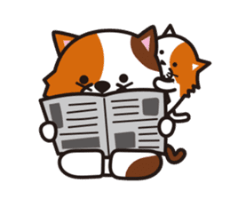 Chibi-istu Animal's family Sticker 1.5 sticker #13318707