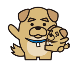 Chibi-istu Animal's family Sticker 1.5 sticker #13318709
