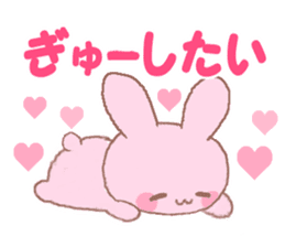 Love rabbit -AISARE USAGI- 2 sticker #13318875