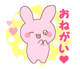 Love rabbit -AISARE USAGI- 2 sticker #13318894