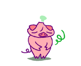 animation fumant allez-vous sticker #13319036