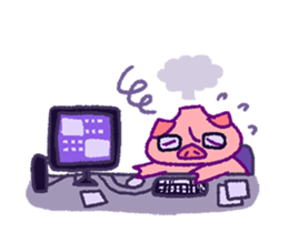 animation fumant allez-vous sticker #13319038