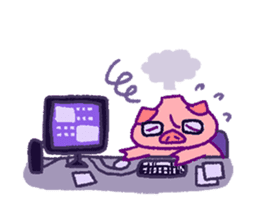 animation fumant allez-vous sticker #13319038