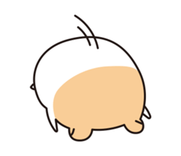 Charming hamster Pommy sticker #13319645