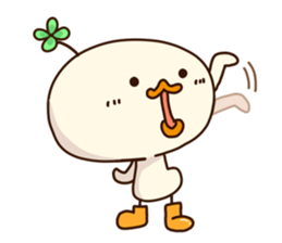 gugu of the duck sticker #13319867