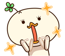 gugu of the duck sticker #13319873
