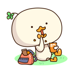 gugu of the duck sticker #13319895