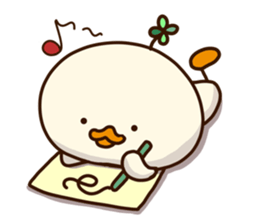 gugu of the duck sticker #13319898
