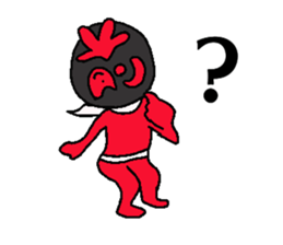 Mask MAEDA sticker #13320482