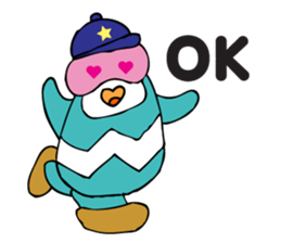 Go for it Flightless bird sticker #13320487