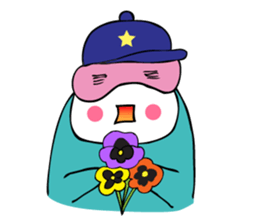Go for it Flightless bird sticker #13320490