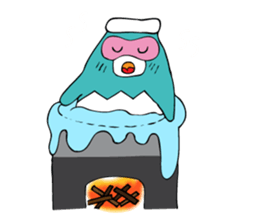Go for it Flightless bird sticker #13320496
